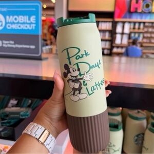 2026 Disney Parks “Park Days & Lattes” Starbucks Tumbler